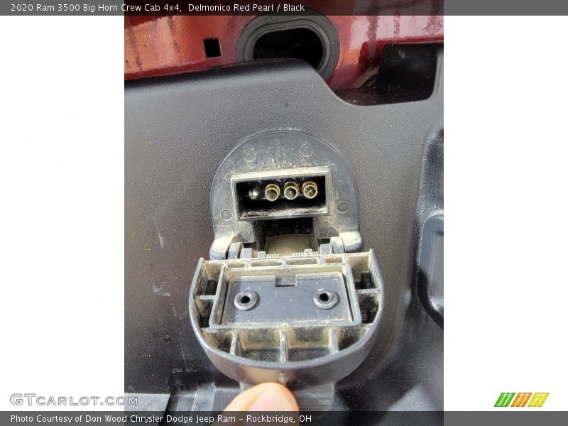 Delmonico Red Pearl / Black 2020 Ram 3500 Big Horn Crew Cab 4x4