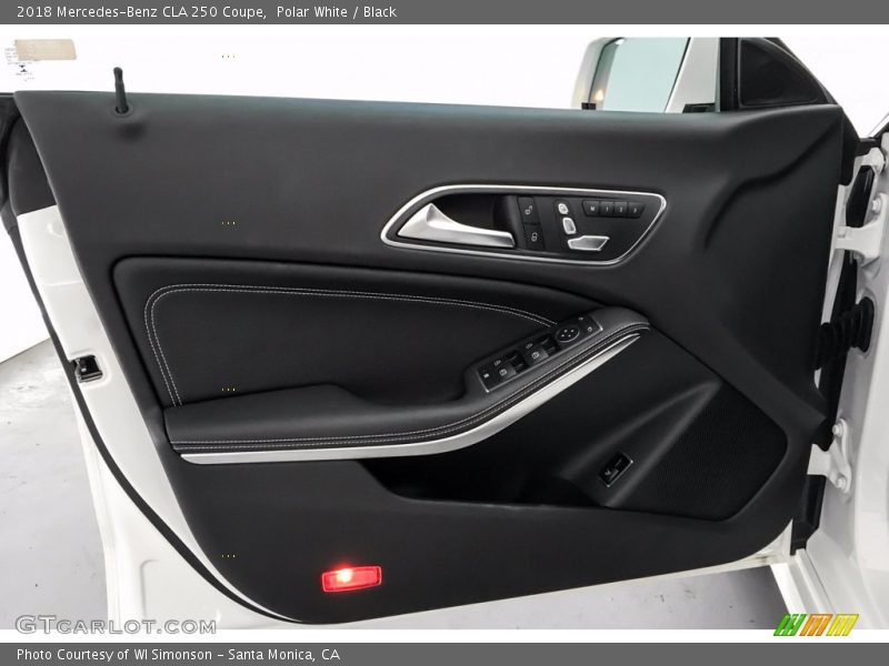 Polar White / Black 2018 Mercedes-Benz CLA 250 Coupe