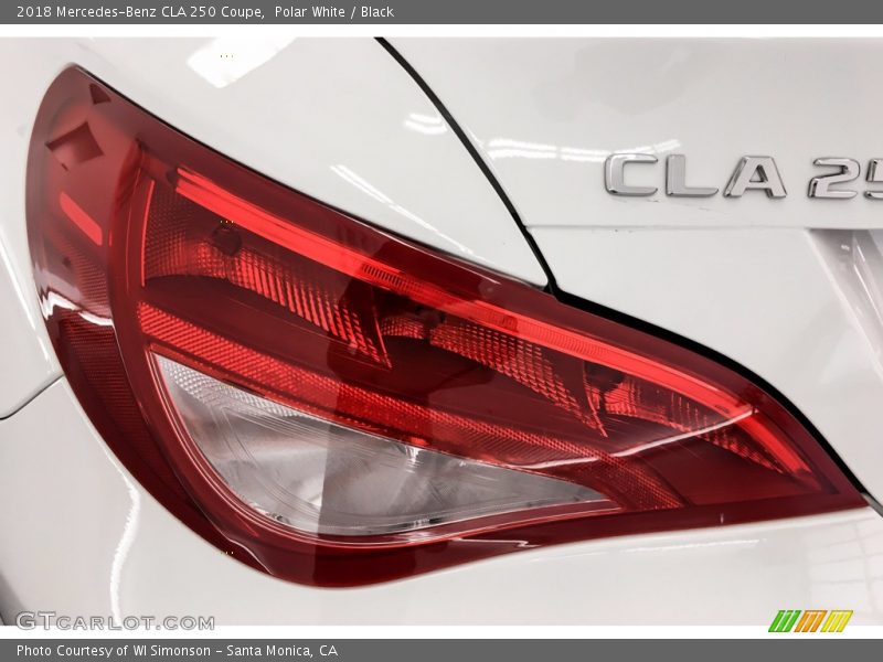 Polar White / Black 2018 Mercedes-Benz CLA 250 Coupe