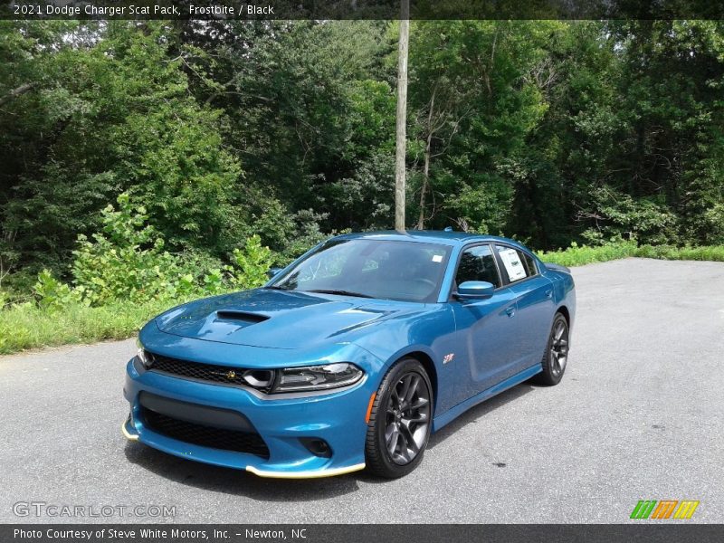 Frostbite / Black 2021 Dodge Charger Scat Pack