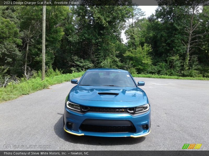 Frostbite / Black 2021 Dodge Charger Scat Pack