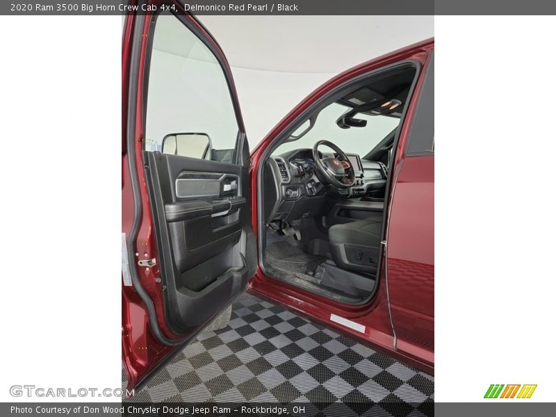 Delmonico Red Pearl / Black 2020 Ram 3500 Big Horn Crew Cab 4x4