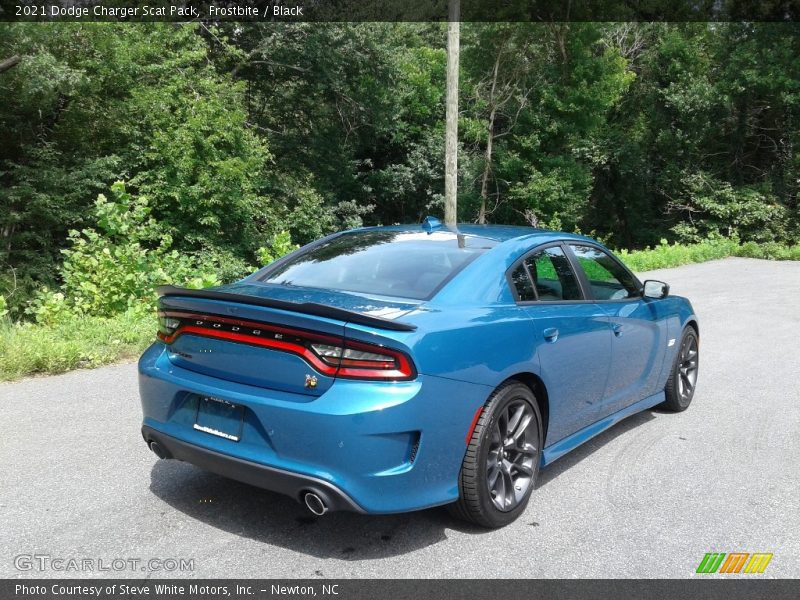 Frostbite / Black 2021 Dodge Charger Scat Pack