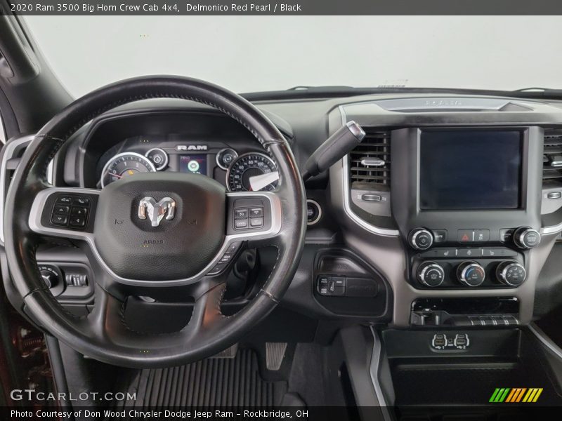 Delmonico Red Pearl / Black 2020 Ram 3500 Big Horn Crew Cab 4x4