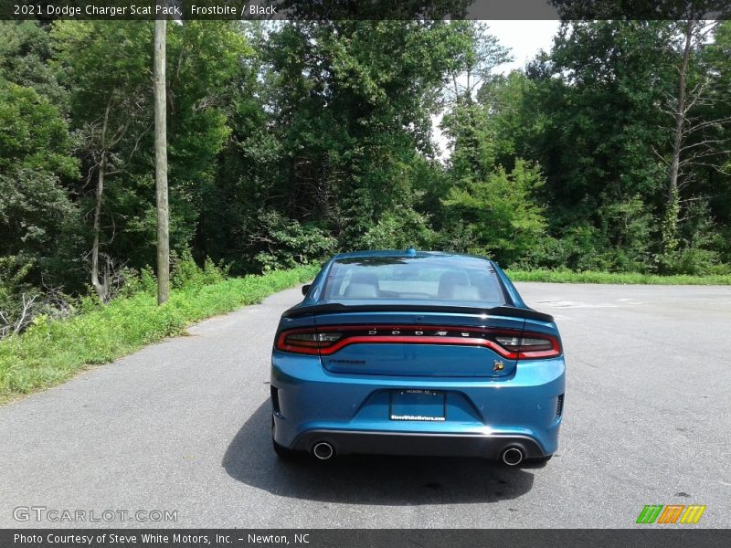 Frostbite / Black 2021 Dodge Charger Scat Pack
