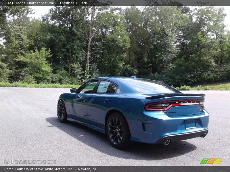 Frostbite / Black 2021 Dodge Charger Scat Pack