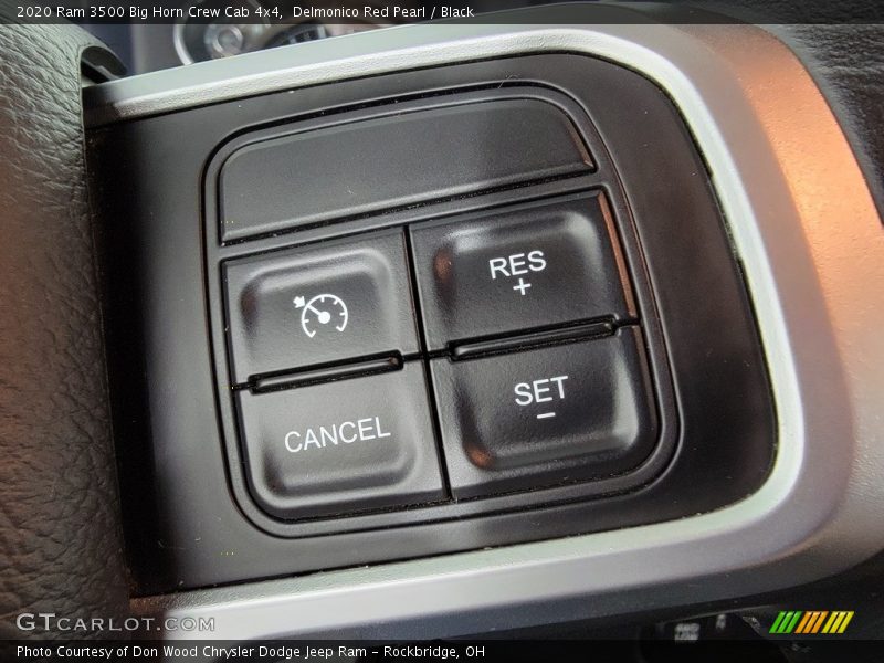 Delmonico Red Pearl / Black 2020 Ram 3500 Big Horn Crew Cab 4x4