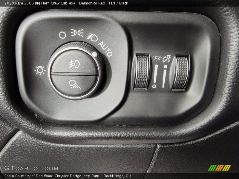 Delmonico Red Pearl / Black 2020 Ram 3500 Big Horn Crew Cab 4x4