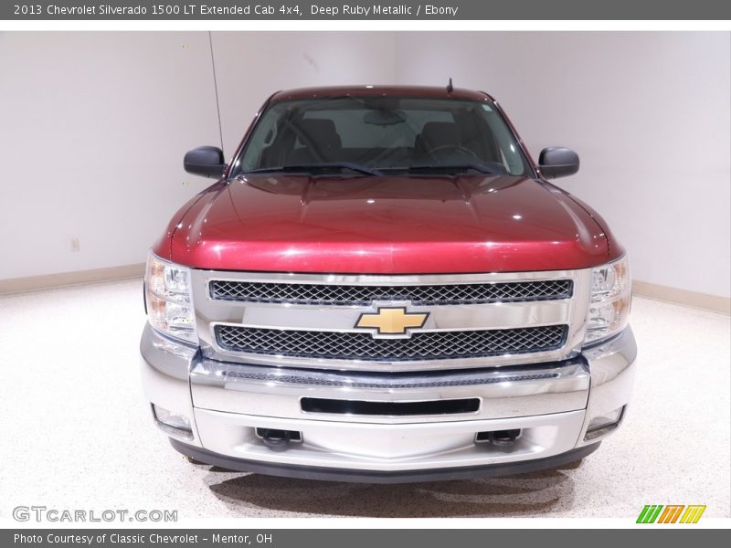 Deep Ruby Metallic / Ebony 2013 Chevrolet Silverado 1500 LT Extended Cab 4x4