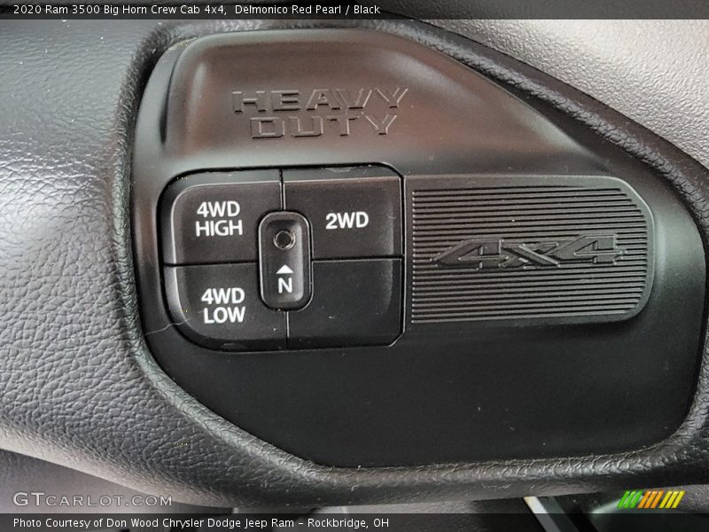 Delmonico Red Pearl / Black 2020 Ram 3500 Big Horn Crew Cab 4x4
