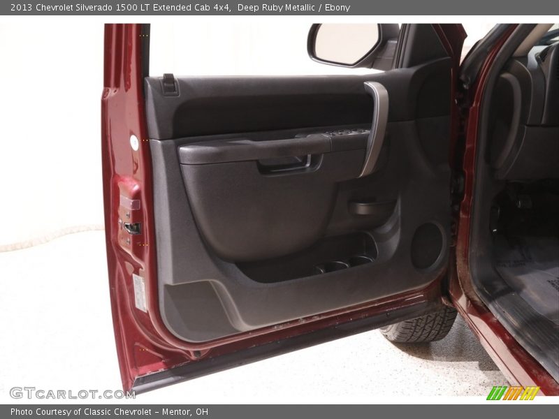 Deep Ruby Metallic / Ebony 2013 Chevrolet Silverado 1500 LT Extended Cab 4x4