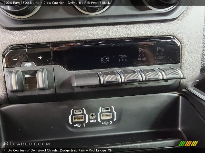 Delmonico Red Pearl / Black 2020 Ram 3500 Big Horn Crew Cab 4x4