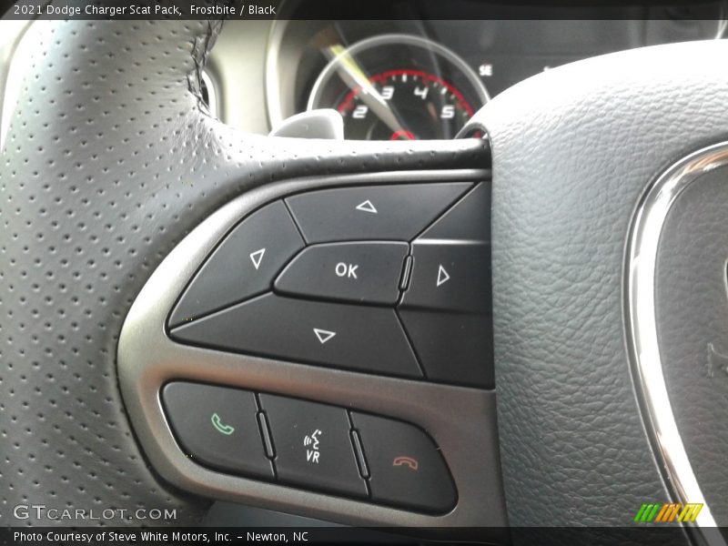 Frostbite / Black 2021 Dodge Charger Scat Pack