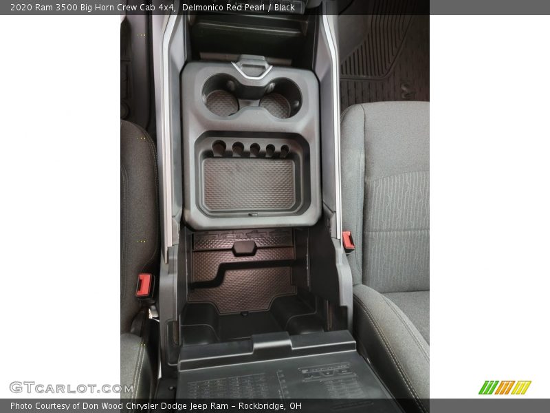 Delmonico Red Pearl / Black 2020 Ram 3500 Big Horn Crew Cab 4x4