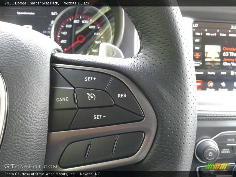 Frostbite / Black 2021 Dodge Charger Scat Pack