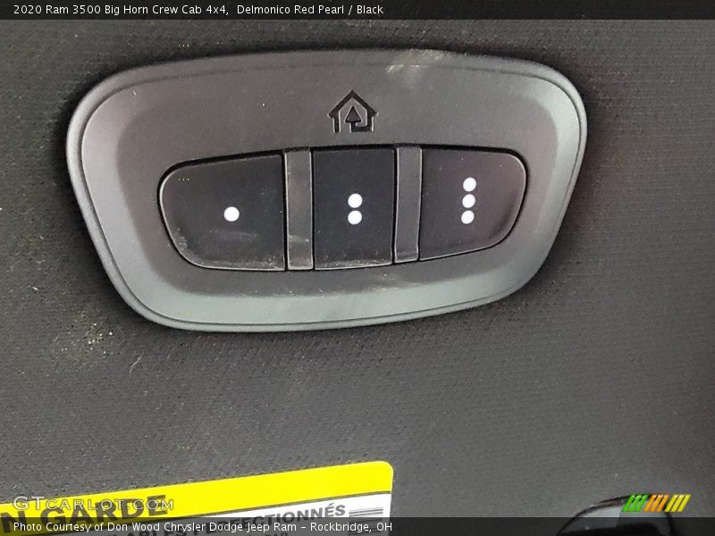 Delmonico Red Pearl / Black 2020 Ram 3500 Big Horn Crew Cab 4x4