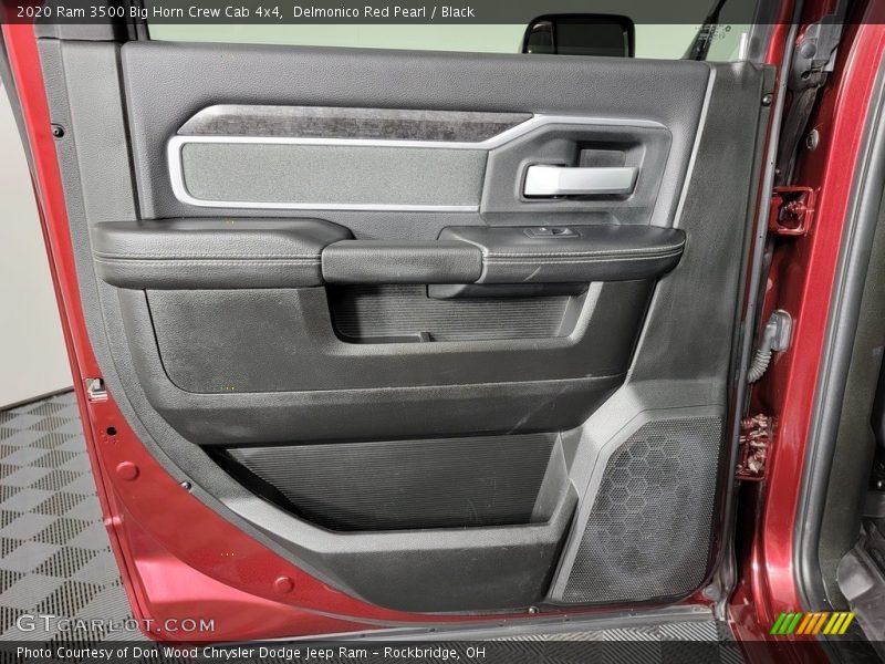 Delmonico Red Pearl / Black 2020 Ram 3500 Big Horn Crew Cab 4x4