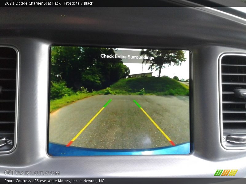 Frostbite / Black 2021 Dodge Charger Scat Pack