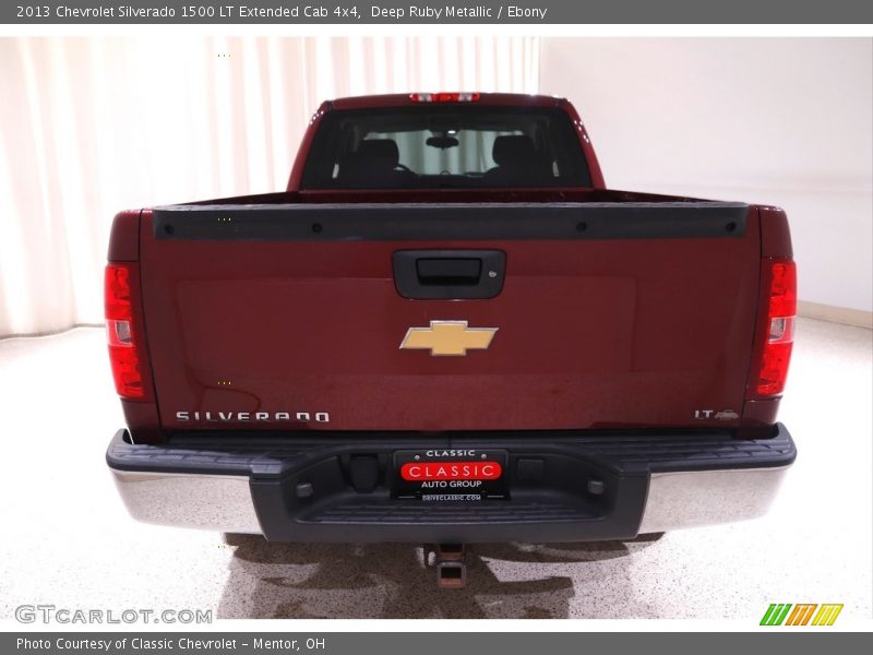 Deep Ruby Metallic / Ebony 2013 Chevrolet Silverado 1500 LT Extended Cab 4x4