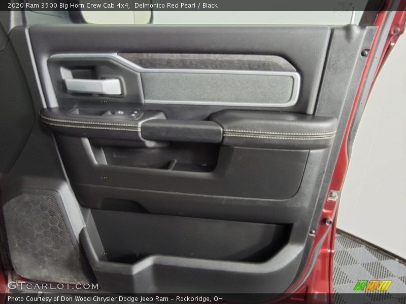 Delmonico Red Pearl / Black 2020 Ram 3500 Big Horn Crew Cab 4x4