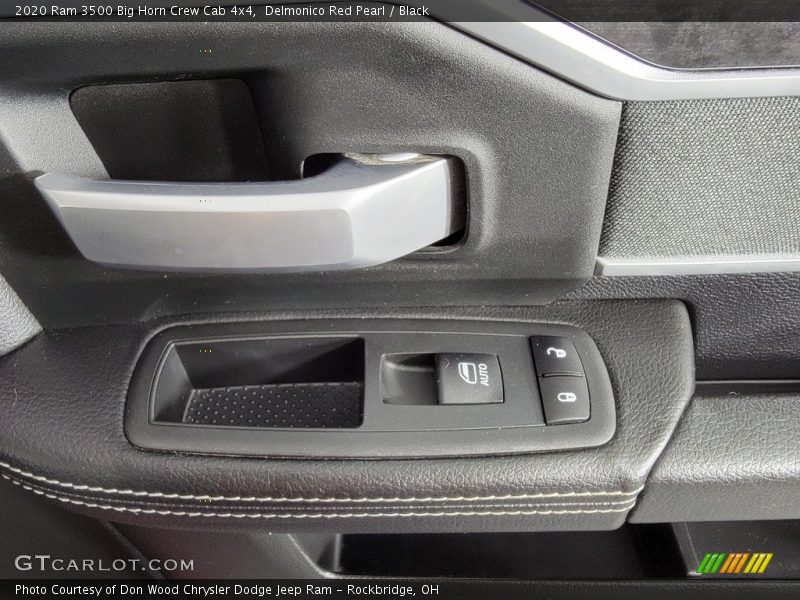 Delmonico Red Pearl / Black 2020 Ram 3500 Big Horn Crew Cab 4x4