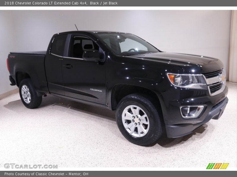 Black / Jet Black 2018 Chevrolet Colorado LT Extended Cab 4x4