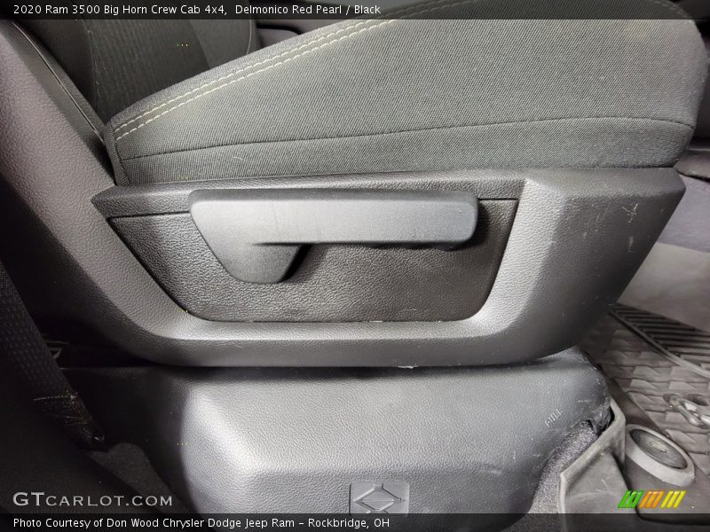 Delmonico Red Pearl / Black 2020 Ram 3500 Big Horn Crew Cab 4x4