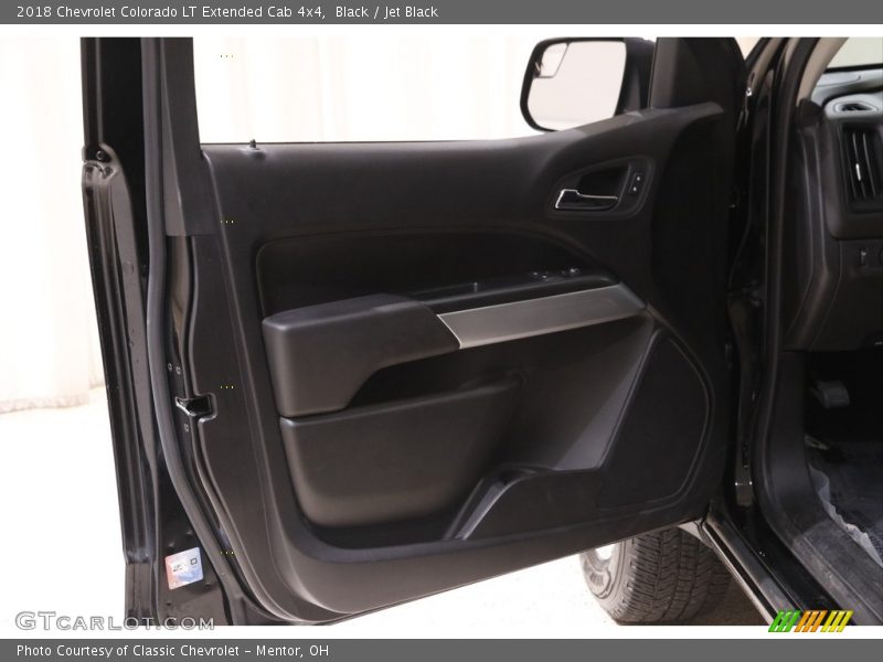 Black / Jet Black 2018 Chevrolet Colorado LT Extended Cab 4x4