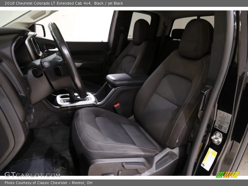 Black / Jet Black 2018 Chevrolet Colorado LT Extended Cab 4x4