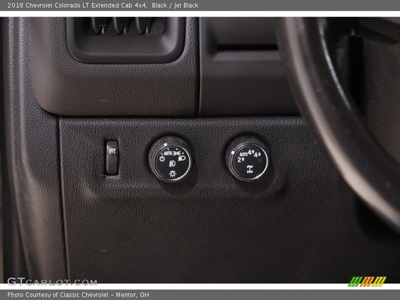 Black / Jet Black 2018 Chevrolet Colorado LT Extended Cab 4x4