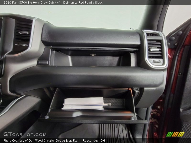 Delmonico Red Pearl / Black 2020 Ram 3500 Big Horn Crew Cab 4x4