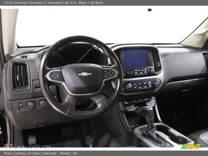 Black / Jet Black 2018 Chevrolet Colorado LT Extended Cab 4x4