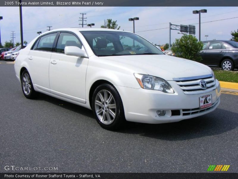 Blizzard White Pearl / Ivory 2005 Toyota Avalon Limited