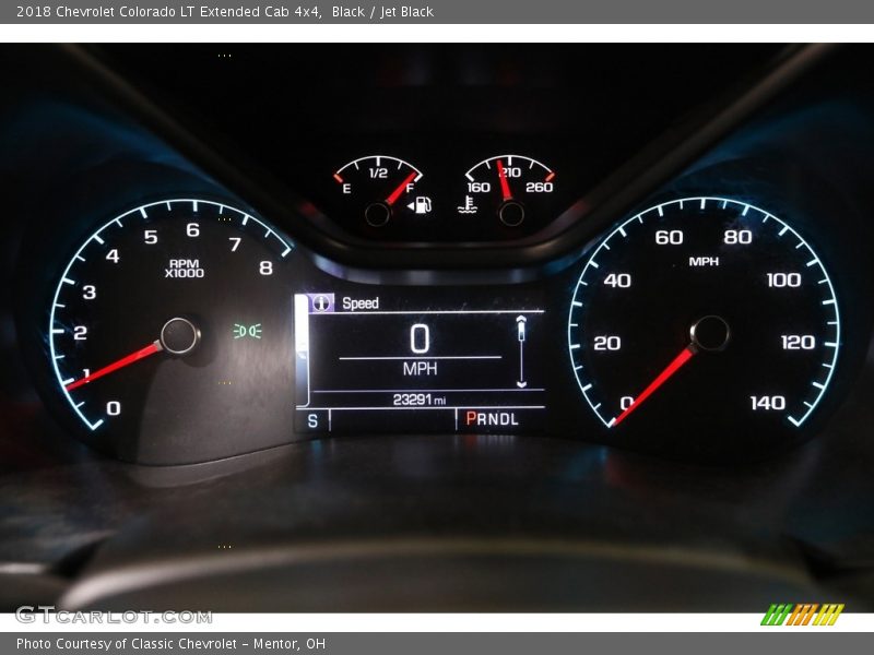 Black / Jet Black 2018 Chevrolet Colorado LT Extended Cab 4x4