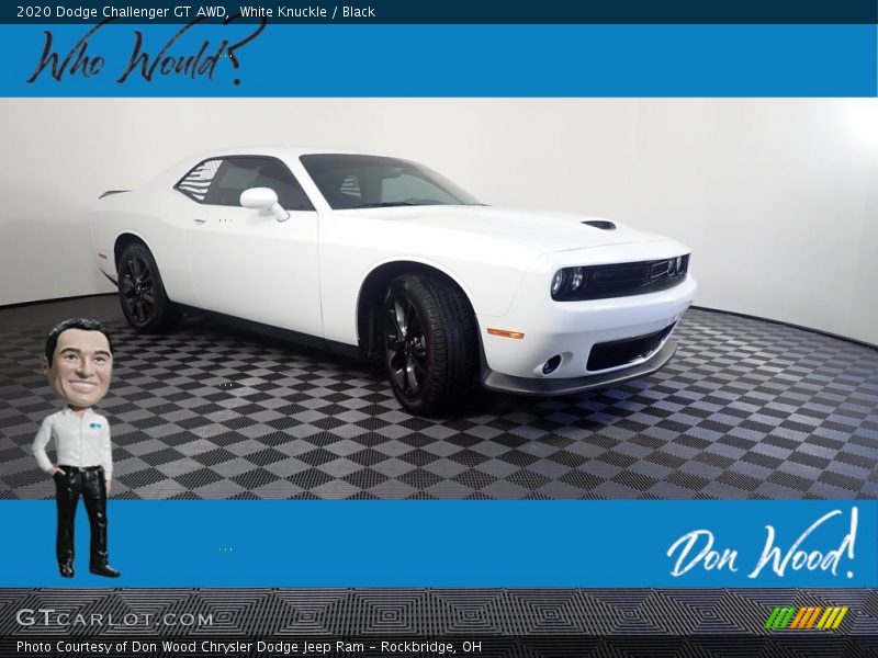 White Knuckle / Black 2020 Dodge Challenger GT AWD