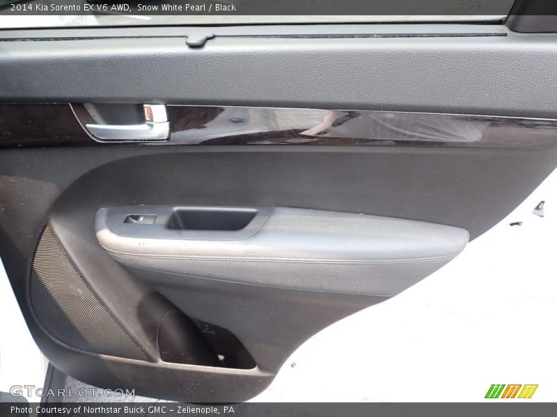 Snow White Pearl / Black 2014 Kia Sorento EX V6 AWD
