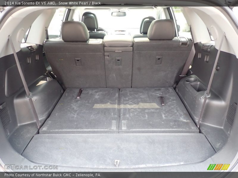Snow White Pearl / Black 2014 Kia Sorento EX V6 AWD