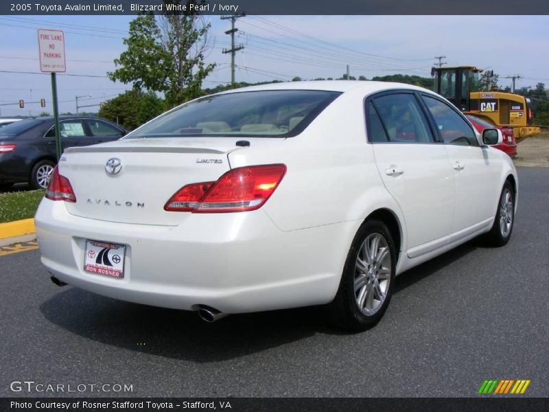 Blizzard White Pearl / Ivory 2005 Toyota Avalon Limited