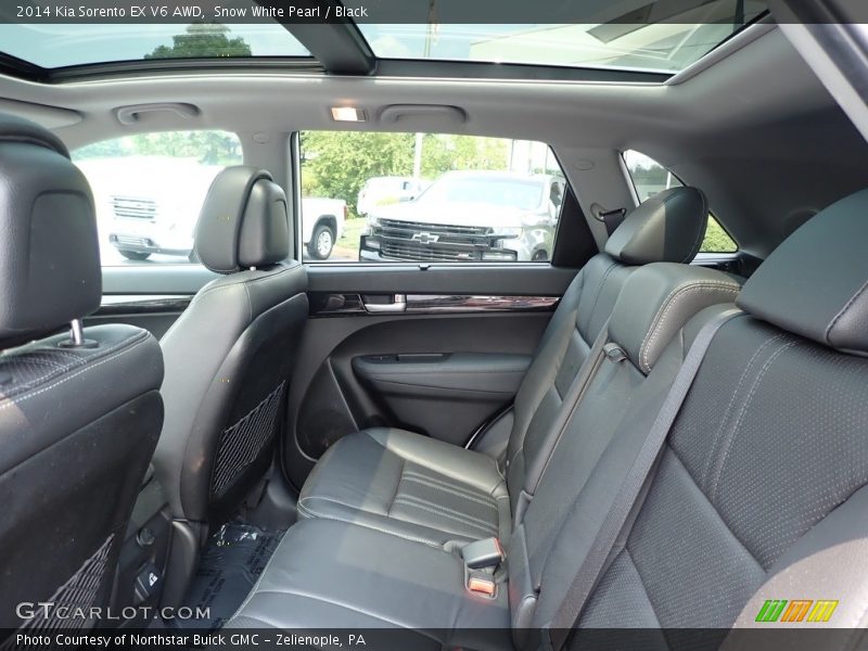 Snow White Pearl / Black 2014 Kia Sorento EX V6 AWD