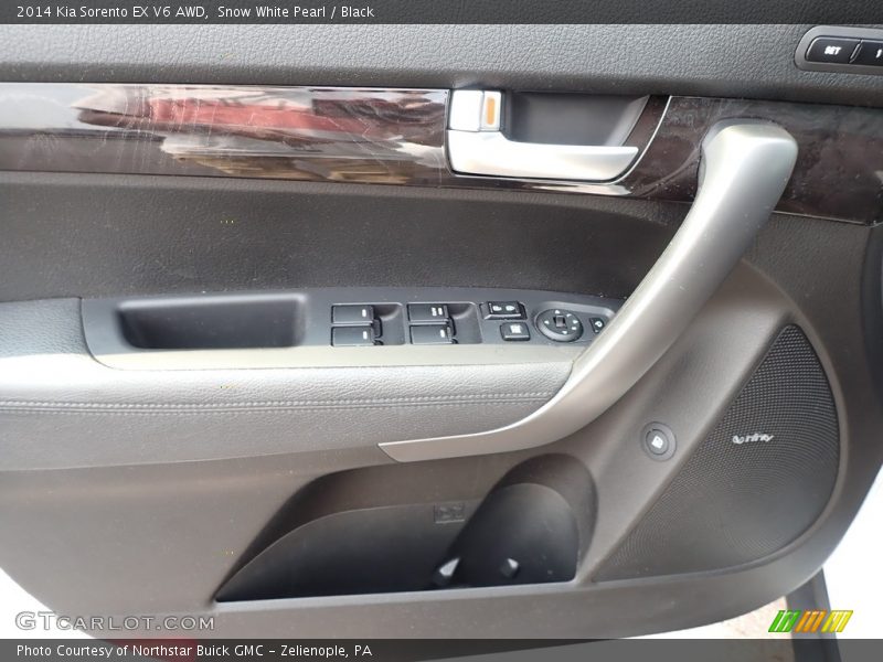 Snow White Pearl / Black 2014 Kia Sorento EX V6 AWD