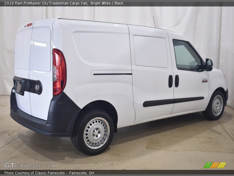 Bright White / Black 2019 Ram ProMaster City Tradesman Cargo Van