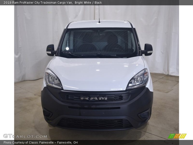 Bright White / Black 2019 Ram ProMaster City Tradesman Cargo Van