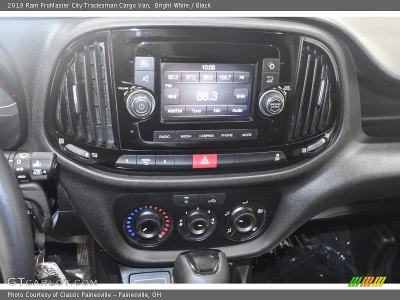 Bright White / Black 2019 Ram ProMaster City Tradesman Cargo Van