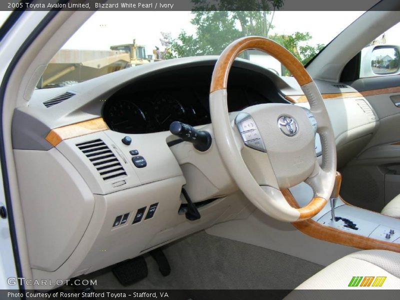 Blizzard White Pearl / Ivory 2005 Toyota Avalon Limited