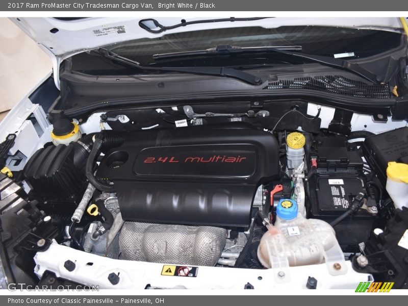 Bright White / Black 2017 Ram ProMaster City Tradesman Cargo Van