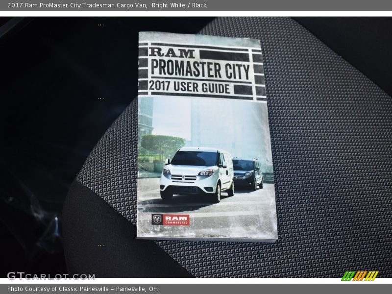 Bright White / Black 2017 Ram ProMaster City Tradesman Cargo Van