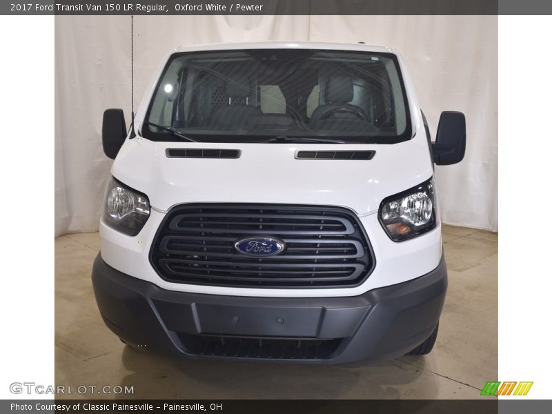 Oxford White / Pewter 2017 Ford Transit Van 150 LR Regular