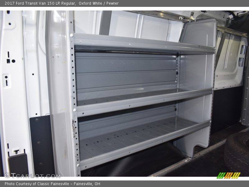 Oxford White / Pewter 2017 Ford Transit Van 150 LR Regular