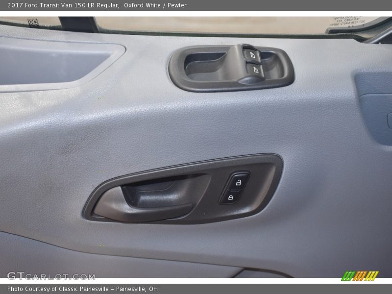 Oxford White / Pewter 2017 Ford Transit Van 150 LR Regular