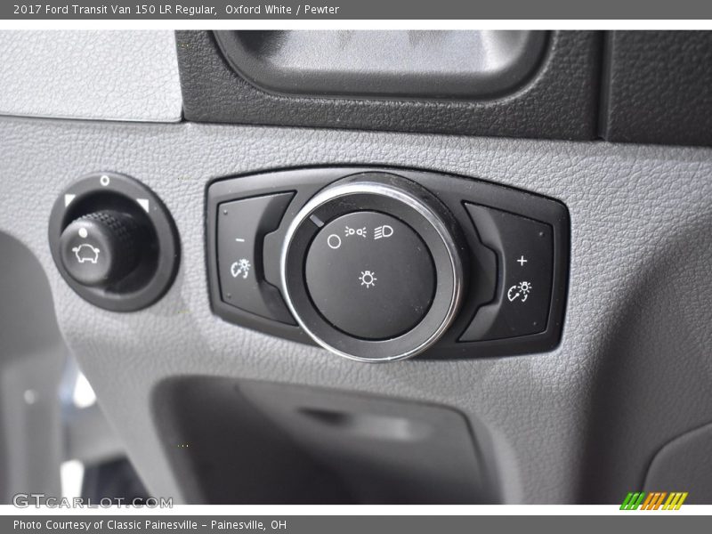 Oxford White / Pewter 2017 Ford Transit Van 150 LR Regular